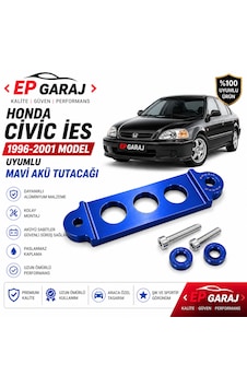 Honda Civic İes 1996-2001 Model Uyumlu Mavi Renkli Akü Tutacağı 0 Honda Civic İes 1996-2001 Model Uyumlu Mavi Renkli Akü Tutacağı 0