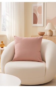 Düz Duck Kırlent Kılıfı Pembe 40x40 Pembe
