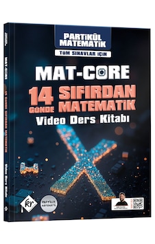 Partikül Matematik Mat-Core 14 Günde Sıfırdan Matematik Video Ders Kitabı Partikül Matematik Mat-Core 14 Günde Sıfırdan Matematik Video Ders Kitabı