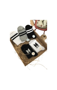 101Dzyn Unisex Renkli Seri Bts Çizgili Unısex Trend Tenis Çorap-36-41 Çok Renkli 101Dzyn Unisex Renkli Seri Bts Çizgili Unısex Trend Tenis Çorap-36-41 Çok Renkli