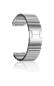 Huawei Watch Gt 3 46mm Uyumlu Krd-35 Metal Omsy Kordon-gümüş Huawei Watch Gt 3 46mm Uyumlu Krd-35 Metal Omsy Kordon-gümüş