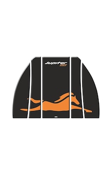 Tvs Jupiter 125 2023 - 2024 Uyumlu Tank Pad Set 004 Standart Tvs Jupiter 125 2023 - 2024 Uyumlu Tank Pad Set 004 Standart