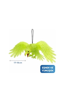 Asılabilir Lateks Kartal Dekor Süsü Yeşil 17-18 Cm