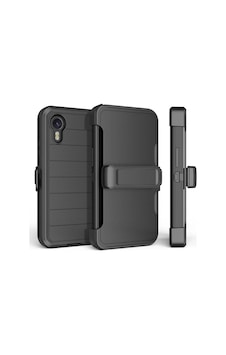 Galaxy Uyumlu Xcover7 Pro Kılıf Zore Double Clip Kapak