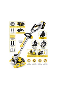 Dragro Drg-21v Kkömürsüz Motor S 2x Bataryalı Ot Çim Çalı Kenar Biçme Tırpan Makinesi Dragro Drg-21v Kkömürsüz Motor S 2x Bataryalı Ot Çim Çalı Kenar Biçme Tırpan Makinesi
