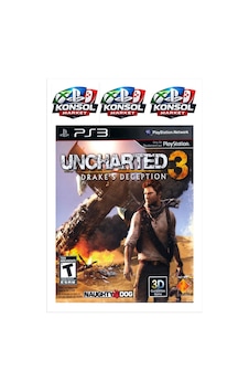 Uncharted 3 Drake's Deception - Playstation 3 Oyunu Açılmış Uncharted 3 Drake's Deception - Playstation 3 Oyunu Açılmış
