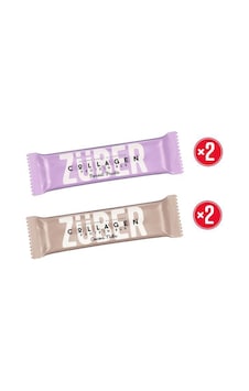 Kolajen Protein Bar Tanışma Paketi 35g X 4 Adet Kakao Çekirdekli, Orman Meyveli Kolajen Protein Bar Tanışma Paketi 35g X 4 Adet Kakao Çekirdekli, Orman Meyveli