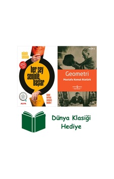 Her Şey Seninle Başlar + Geometri + Dünya Klasiği Hediye Her Şey Seninle Başlar + Geometri + Dünya Klasiği Hediye