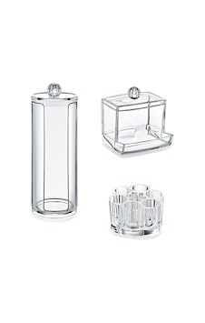 Akay Plastik Ak 504 3’Lü Makyaj Organizer Seti Akay Plastik Ak 504 3’Lü Makyaj Organizer Seti