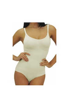 Nazik Beden Küçülten Çıtlı Slip Body Korse 9004 1 Beyaz Nazik Beden Küçülten Çıtlı Slip Body Korse 9004 1 Beyaz