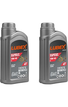 Lubex Rapidus S 10W-40 1 L 4 Zamanlı Motosiklet Yağı (2 Adet) Lubex Rapidus S 10W-40 1 L 4 Zamanlı Motosiklet Yağı (2 Adet)