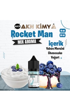 Akn Kimya One Hit Wonder Rocket Man Mix Aroma Yabanmersini Yoğurtgıda Aroması 10 Ml Akn Kimya One Hit Wonder Rocket Man Mix Aroma Yabanmersini Yoğurtgıda Aroması 10 Ml