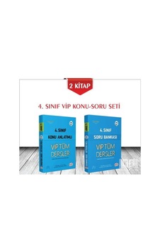 4.Sınıf Vıp Tüm Dersler Konu Soru Seti 2 Kitap Editör Yayınları