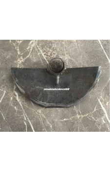 Bk Çelik Karık Çapası Bahçe Çapası Geniş Ay Çapa El Yapımı Çelik Çapa 28cm