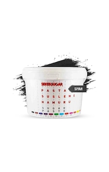 Şeker & Sugar Şeker Hamuru 2,5 Kg Siyah Şeker & Sugar Şeker Hamuru 2,5 Kg Siyah
