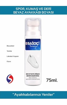 Sağdıç Saraciye Spor Beyaz Deri Ve Kumaş Ayakkabı Boyası 75 Ml Sağdıç Saraciye Spor Beyaz Deri Ve Kumaş Ayakkabı Boyası 75 Ml