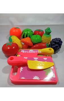 Sebze ve Meyve Kesme Oyunu 24 Parça Sebze ve Meyve Kesme Oyunu 24 Parça