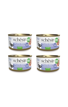 Schesir Ton Ve Orfoz Jöleli Tamamlayıcı Kedi Konservesi 70 Gr. X 4 Adet Schesir Ton Ve Orfoz Jöleli Tamamlayıcı Kedi Konservesi 70 Gr. X 4 Adet