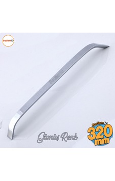 Şahin Krom Gümüş Metal Kulp 320 Mm - 32 Cm Mobilya Çekmece Mutfak Dolabı Dolap Kulpları Kulb Kulpu Krom