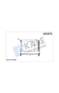 Kale 345975 Motor Su Radyatoru Mercedes W204 S204 C204 W212 S212 C207 A207 X204 R172 A2045002203 Kale 345975 Motor Su Radyatoru Mercedes W204 S204 C204 W212 S212 C207 A207 X204 R172 A2045002203