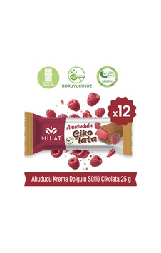 Milat Krema Dolgulu Ahududu Çikolata 12 25 G