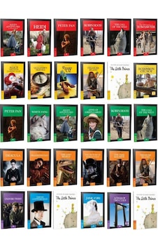 Murat Kurt İngilizce Hikayeler 30 Kitap Set Stage 1-2-3-4-5-6