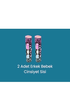 Cinsiyet Partisi İçin 2 Adet Mavi Sis Erkek Bebek Cinsiyet Partisi İçin 2 Adet Mavi Sis Erkek Bebek