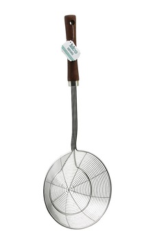 İbico İ22-298 Derin Çelik Kevgir 16cm Akasya Ahşap Saplı Çok Renkli İbico İ22-298 Derin Çelik Kevgir 16cm Akasya Ahşap Saplı Çok Renkli