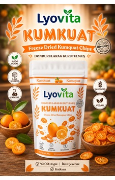 Kumkuat Dondurularak Kurutulmuş Freeze Dried 20 G Kumkuat Dondurularak Kurutulmuş Freeze Dried 20 G