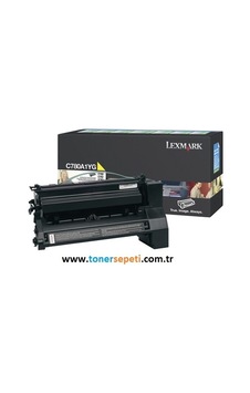 Tonersepeti Lexmark C782-c780a1yg Sarı Toner