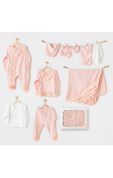 AndyWawa Kız Bebek Hastane Çıkışı 10 Parça Newborn Ac25591 SOMON AndyWawa Kız Bebek Hastane Çıkışı 10 Parça Newborn Ac25591 SOMON