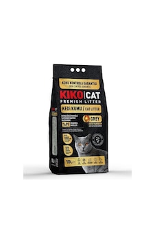 Kiko Cat Premium Litter Grey Karbon 10 Lt Kedi Kumu Kiko Cat Premium Litter Grey Karbon 10 Lt Kedi Kumu