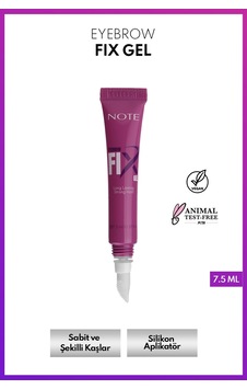 Note Eyebrow Fix Gel Şeffaf Kaş Sabitleyici Ve Şekillendirici Jel - Şeffaf Note Eyebrow Fix Gel Şeffaf Kaş Sabitleyici Ve Şekillendirici Jel - Şeffaf
