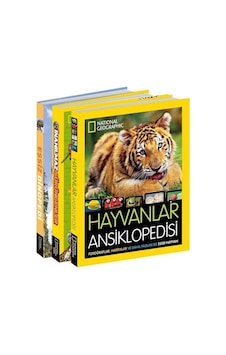 National Geographic Kids Hayvanlar Ansiklopedi Seti - 3 Kitap Takım- Beta Kids