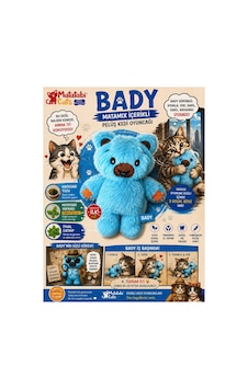 Matamıx Bady Peluş Kedi Oyuncağı,dayanıklı,kediler İçin Eğlenceli Oyuncak Matatabi,catnip Kedi Nanesi İçerir Matamıx Bady Peluş Kedi Oyuncağı,dayanıklı,kediler İçin Eğlenceli Oyuncak Matatabi,catnip Kedi Nanesi İçerir