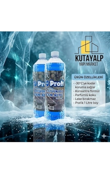 Proftparfümlü Antifirzli Cam Suyu Konsantre 1 Lt