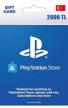 Playstation Hediye Kartı 2000 Tl Playstation Hediye Kartı 2000 Tl