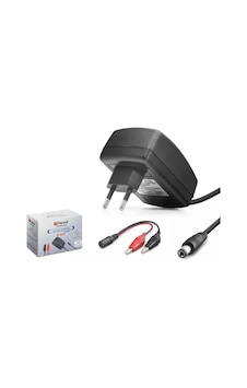 Peace B5057 12v 2.5a 30w Krokodil Maşa Uçlu Hızlı Akü Şarj Adaptörü - Siyah - 1 Adet Peace B5057 12v 2.5a 30w Krokodil Maşa Uçlu Hızlı Akü Şarj Adaptörü - Siyah - 1 Adet