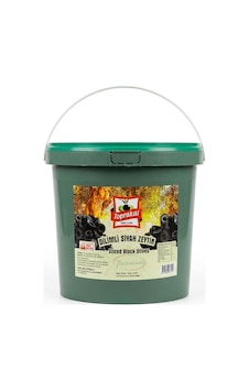 Toprakal Siyah Dilimli Zeytin Kova 6 Kg Toprakal