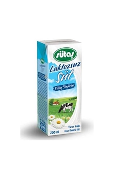 Sütaş Laktozsuz Süt 200 ML Sütaş Laktozsuz Süt 200 ML