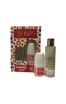 Youth Passport Carnaval Kadın Parfüm EDP 75 ML + Rollon 60 ML Youth Passport Carnaval Kadın Parfüm EDP 75 ML + Rollon 60 ML