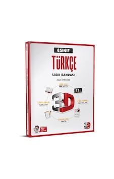 3d 2025 8. Sınıf Lgs Türkçe Soru Bankası