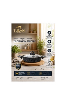 Basık Tencere Granit Gri