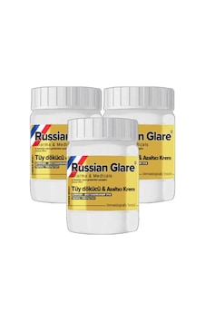 Russ Glare Tüylere Krem Nano 3 Adet X 50 Ml Russ Merhemi Russ Glare Tüylere Krem Nano 3 Adet X 50 Ml Russ Merhemi