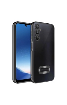 Galaxy A24 Kılıf Kamera Korumalı Logo Gösteren Zore Omega Kapak Siyah Galaxy A24 Kılıf Kamera Korumalı Logo Gösteren Zore Omega Kapak Siyah
