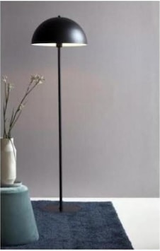 Mylights Retro Rustik Mat Siyah Lambader Köşe Lambası Metal La Mylights Retro Rustik Mat Siyah Lambader Köşe Lambası Metal La