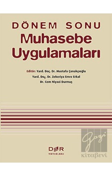 Dönem Sonu Muhasebe Uygulamaları- Der Yayınları