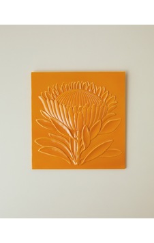 Mayra Polyresin Duvar Aksesuarı 20x20 Cm Turuncu Mayra Polyresin Duvar Aksesuarı 20x20 Cm Turuncu