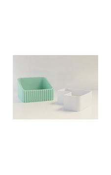 Alvera Fıstık Kasesi 3d Baskı Çift Hazneli Kabuk Ayırıcı Sunum Kasesi - Mint Beyaz Alvera Fıstık Kasesi 3d Baskı Çift Hazneli Kabuk Ayırıcı Sunum Kasesi - Mint Beyaz