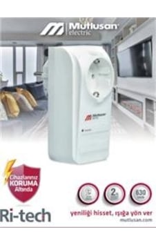 Mutlusan Tekli Şok Korumalı Priz 001 888 100004 00 00
